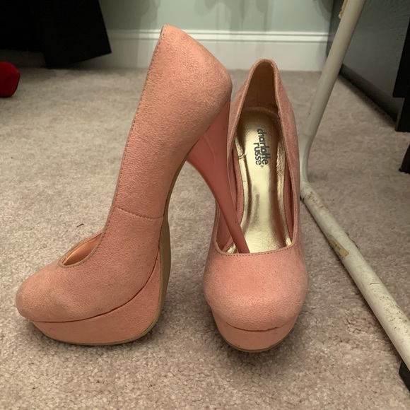 Pink Charlotte Russe Heels - Picture 1 of 3